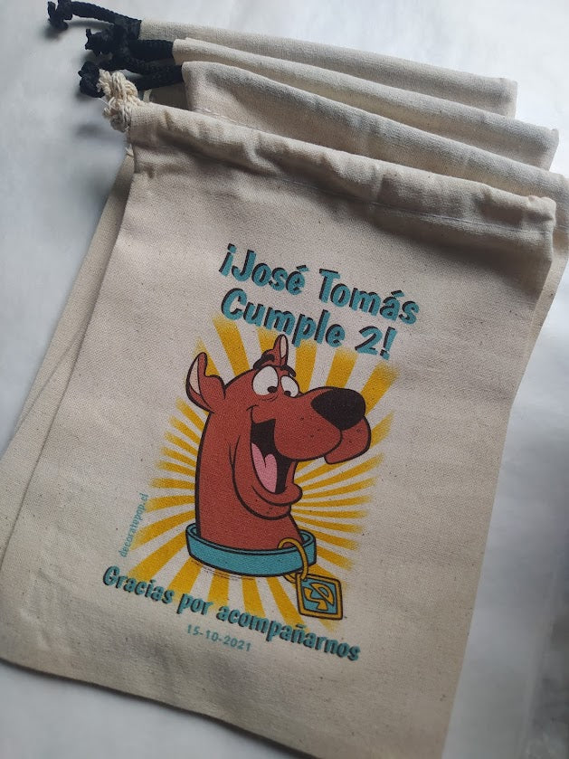 bolsitas de cumpleaños personalizadas